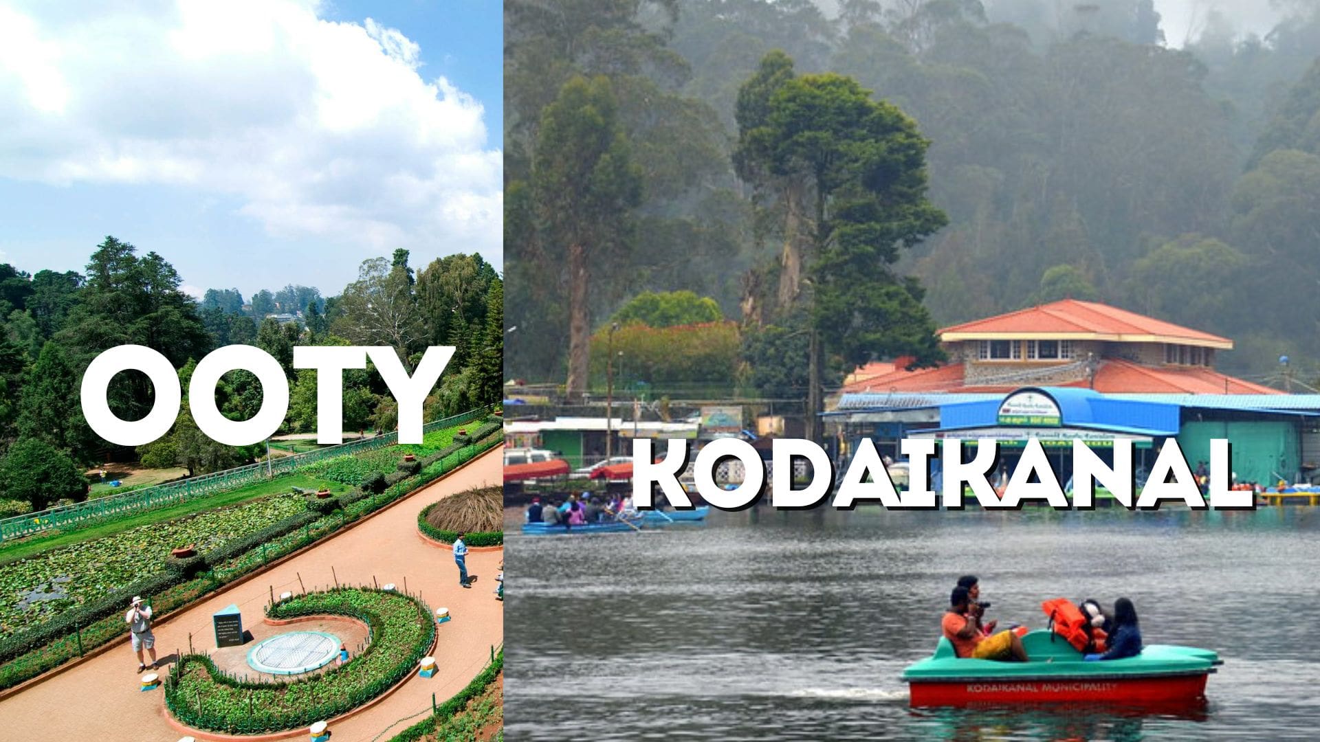 Ooty Kodaikanal Honeymoon Package 